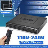 Reproductor De Mini Discos Dvd Compacto Con Audio Digital La