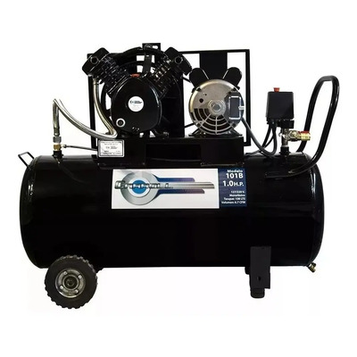 Compresor De Aire 108 Lts Motor 1 Hp Cabezal 6 Cfm C\u002Fllantas | Meses sin interés