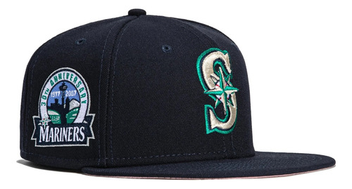 Gorra New Era Marineros Seatle Mariners 59fifty Satin Uv