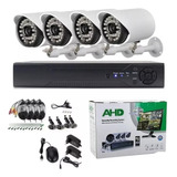 Kit Camaras Seguridad 4 Camaras Con Dvr Wifi Hd1080