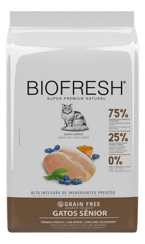 Ração Biofresh Para Gato Sênior 1,5kg