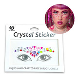 Face Sticker / Brillos /cara Y Cuerpo /mix Coloridos /unidad