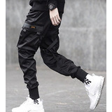 Cintas Harem Joggers Hombre Cargo Pantalones Streetwear