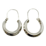 Aros Argollas Criollitas Plata 925 16 Mm