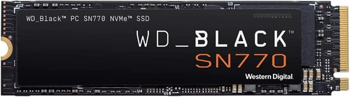 Wd Ssd Black Sn 770 250 Gb Nvme Pcie Gen4 Color Negro