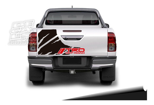 Calco Toyota Hilux Srx - Srv 2016 - 2021 Trd Fender Portón