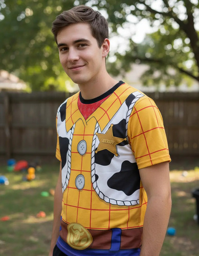 Camisa Camisetaxerife Woody Toy Story Traje Fantasias | MercadoLivre
