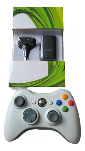 Control Inalámbrico Xbox 360 + Kit Carga Y Juega 4 Colores