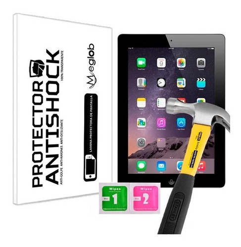 Protector De Pantalla Antishock Tablet Apple iPad 4