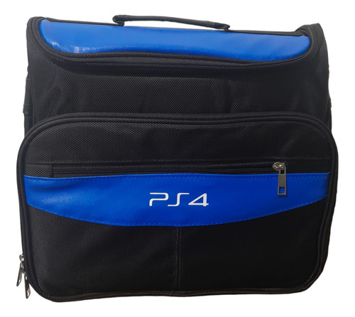  Bolso Mochila Consola Ps4 Joysticks Juegos Compartimientos 