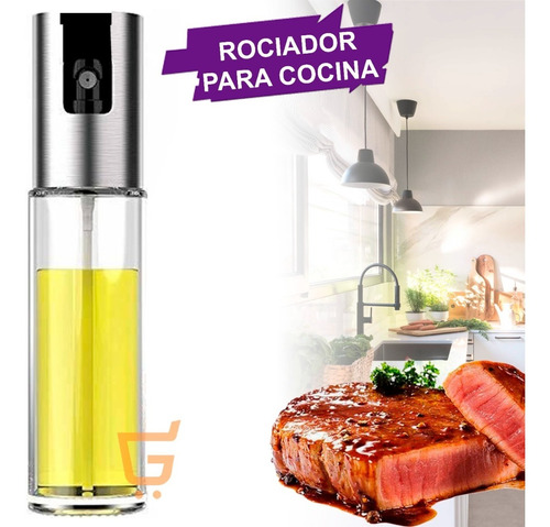 Rociador De Aceite Spray Recipientes Aceitero Dispensador 