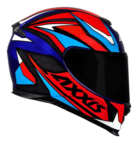 Capacete Axxis Eagle Power Gloss - Azul