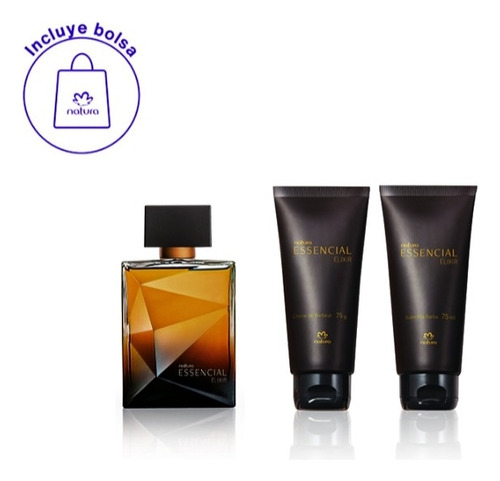 Pack Essencial Elixir. Natura Hombre. 