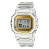 Reloj Casio G-shock Gmd-s5600sg-7dr Color De Correa Translúcido Color De Bisel Translúcido Transparente Color De Fondo Gris