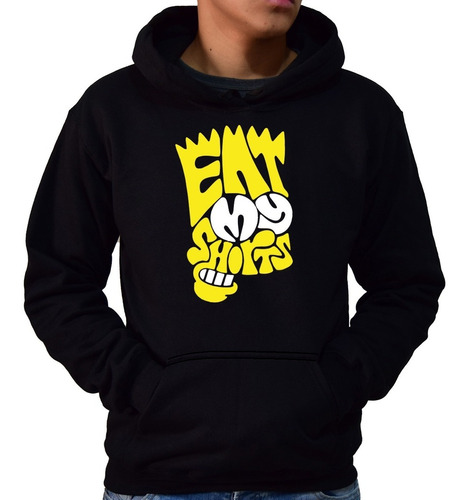 Sudadera Hombre Bart Eat My Shorts Mod-1