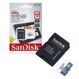 Cartão Memória Micro Sd Sandisk 128gb Classe 10 Ultra