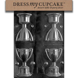 Molde Para Chocolate Dress My Cupcake 3d Trophy, S042