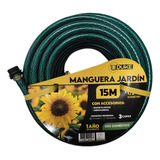 Manguera De Jardin Uduke Uso Domestico X 15 Metros (suan)