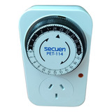 Timer Mecánico Programable Enchufable 220v Secuen