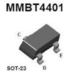 Lote 10 X Mmbt4401 Transistor Npn 60v 600ma Itytarg