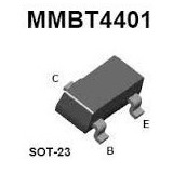Lote 10 X Mmbt4401 Transistor Npn 60v 600ma Itytarg