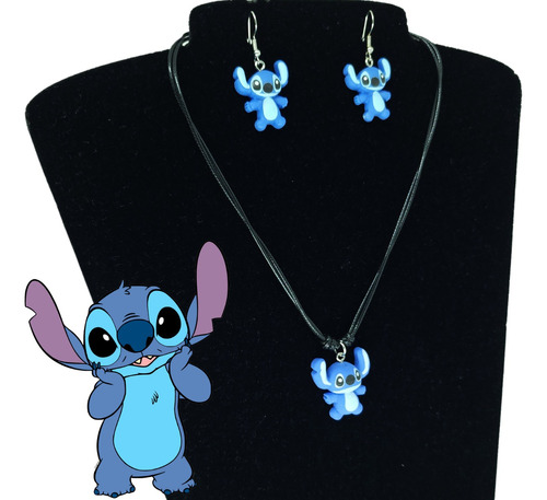 Kit Brinco Lilo Stitch Colar Best Friends Infantil  Feminino