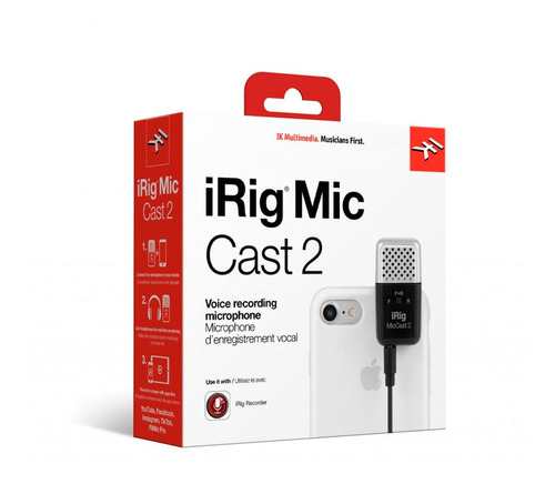 Interface Ik Multimedia Irig Mic Cast 2
