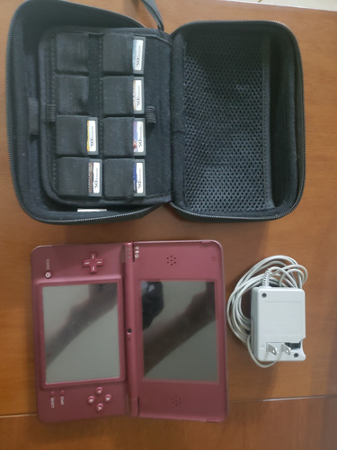 Nintendo Ds Xl + 6 Jogos