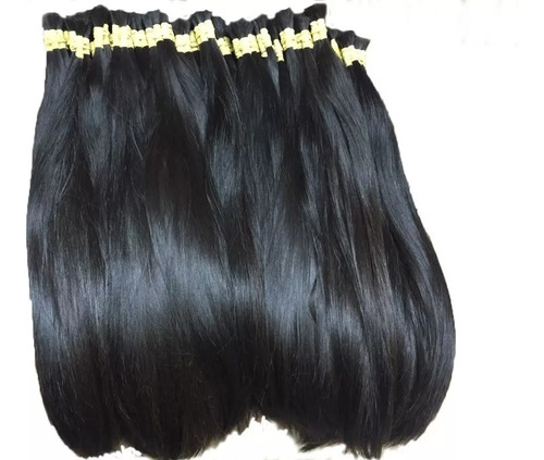 Cabelo Humano Brasileiro Aplique Ondulado 60/65 Cm -100gr