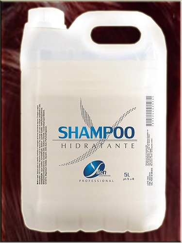 Shampoo Hidratante Profissional De Cabeleireiro 5 Litros