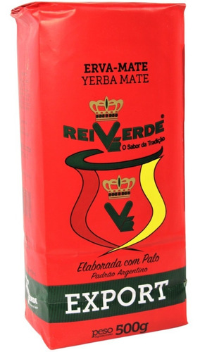 Yerba Mate - Rei Verde Argentina Con Palo 