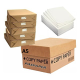 Papel A5 Sulfite 5 Pacotes 500 Folhas Resma Reciclado Nfe