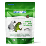 Alamazonas Alimento Para Cotorros Sabor Frutas Croquetas 1kg 