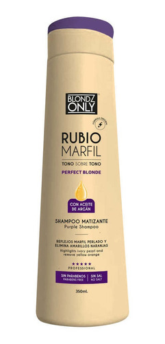 Shampoo Matizante Rubio Marfil Blondz On - mL a $94