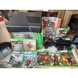 Xbox 360 Slim De 250gb,10 Juegos,gta V,gears Of War1,2,3,jud