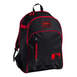 Back Pack Beisbol Softbol Franklin Mlb Negro Rojo Infantil