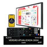 Receptor Digital Novo Modelo Satmax 5 Elsys Banda C E Ku