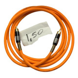Cable 1 Rca Macho A 1 Rca Macho 1.5m Naranja Fluo