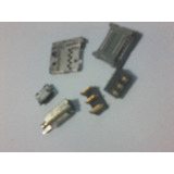 Kit Lote Peças Celular Nokia-sim Card-conector-bateria.leia