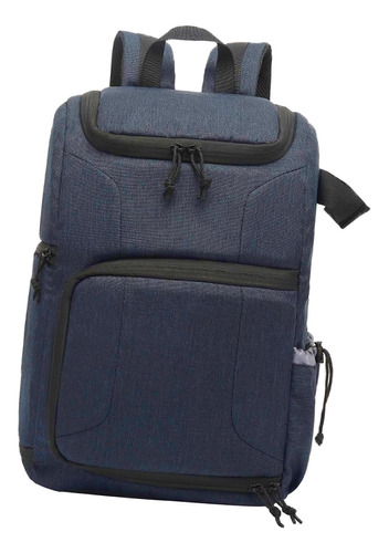 Bolso De La Cámara Nylon Dslr Gadget Bag Azul