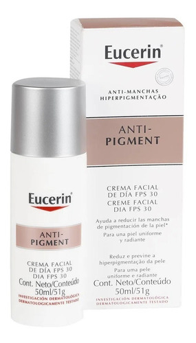 Crema Facial Día Antipigmento Spf 30 X 50 Ml Eucerin