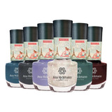 Kit Esmalte Ana Hickmann Coleção Passeio Em Paris 6 Cores