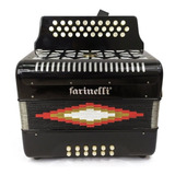 Farinelli 3012n Acordeon Diatonico Sol Negro Envio Inmediato