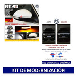 Led Dinámica Secuencial Y Tira Led Drl Premium Tiguan Mk1