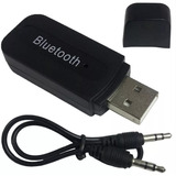 Receptor Bluetooth Áudio Stereo 2.1 Usb P2 Adaptador Músicas