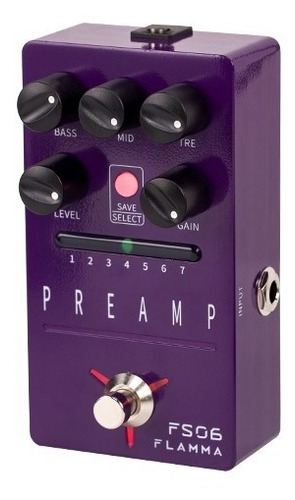 Flamma Fs06 Pedal Preamp Emulador De Amplificadores
