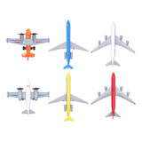 Set De Maquetas De Avión Para Niños Pequeños, Altamente Simu