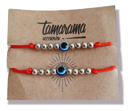 Pulseras /tobilleras Ojo Turco X 2 Unidades