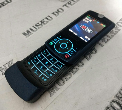 Celular Motorola Z3 Led Azul Slaid  Relíquia Antigo De Chip 