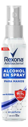 Pack X 2 Alcohol Sanitizador Spray Rexona 125ml